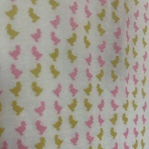 White Tank Top with Cute Pattern